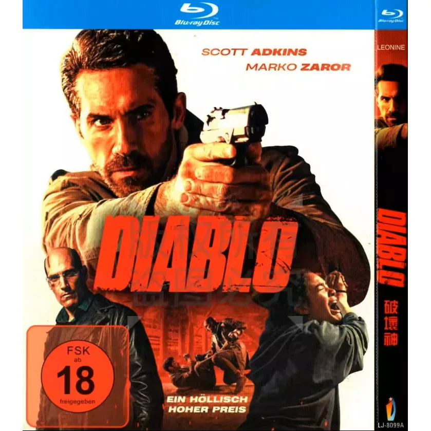 映画「Diablo (2025)」 ブルーレイ[Blu-ray-BOX] 1-DISC スコット・アドキンス マルコ・ザロ