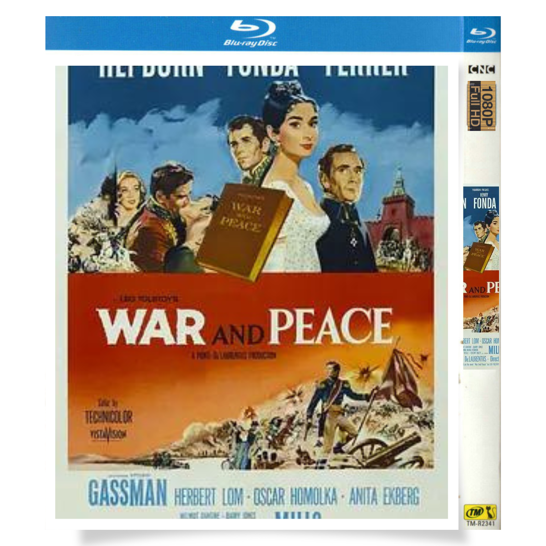 映画「戦争と平和（1956）」 1-DISC オードリー・ヘプバーン