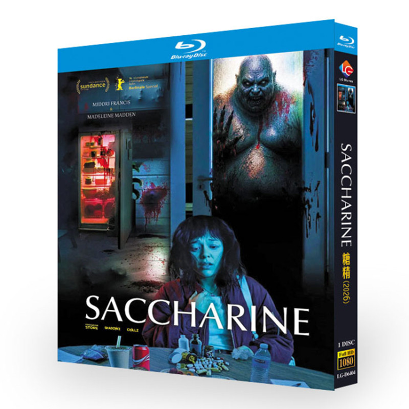 电影「サッカリン」 ブルーレイ[Blu-ray-BOX] 1-DISC ミドリ・フランシス マデリン・マッデン
