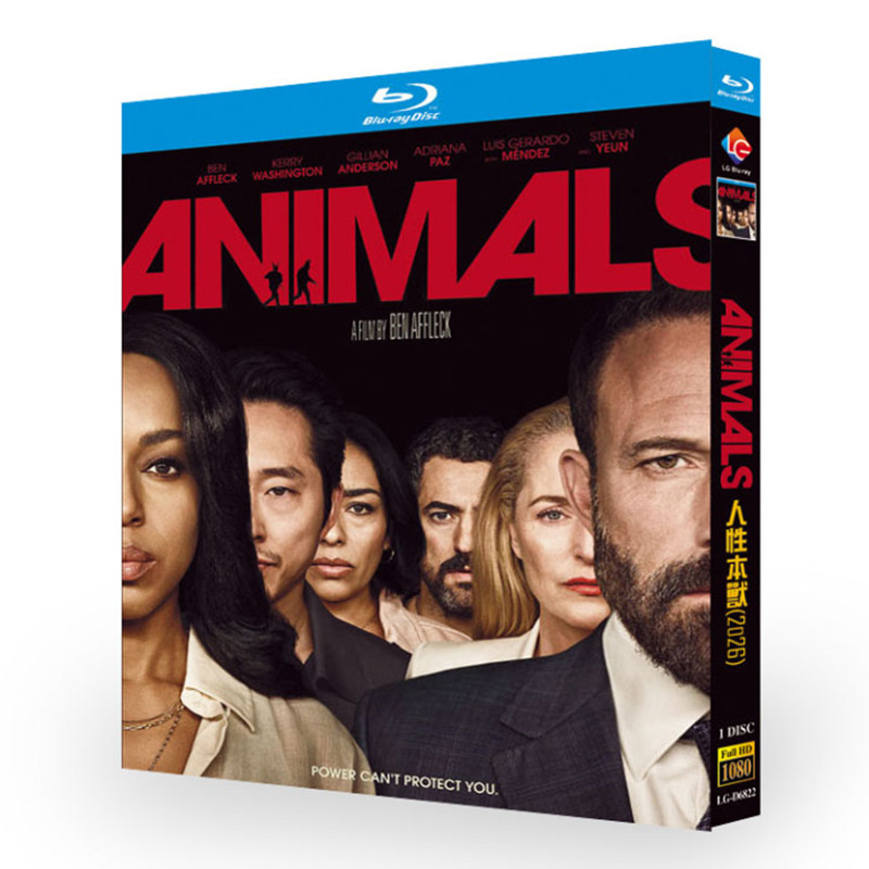映画「Animals (2026)」 日本語字幕ブルーレイ[Blu-ray-BOX] 1-DISC ベン・アフレック ケリー・ワシントン