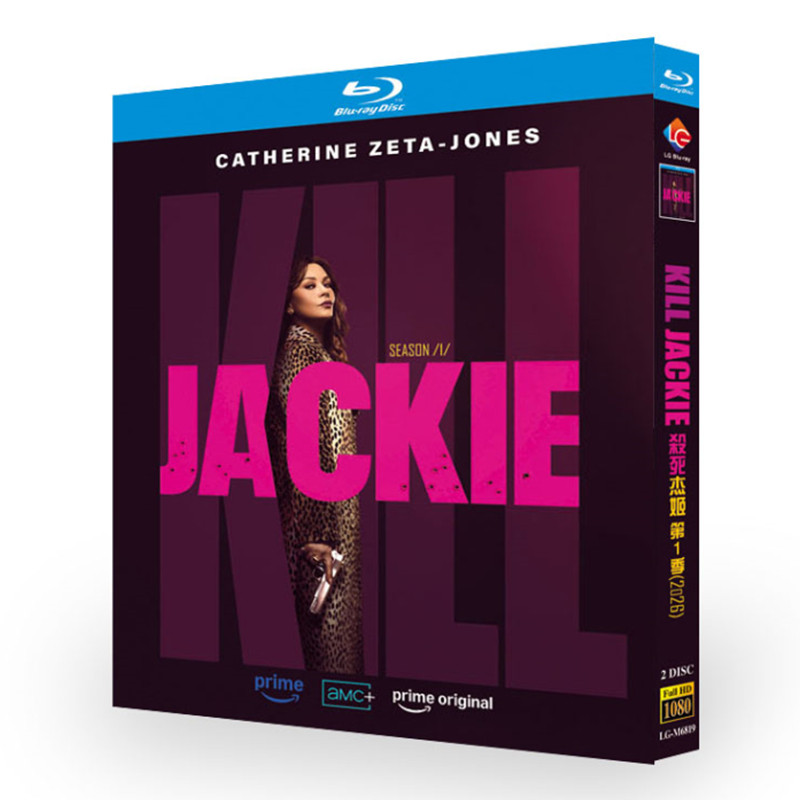 海外ドラマ「Kill Jackie (2026)」 日本語字幕ブルーレイ[Blu-ray-BOX] 2-DISC キャサリン・ゼタ＝ジョーンズ ダニエル・イングス