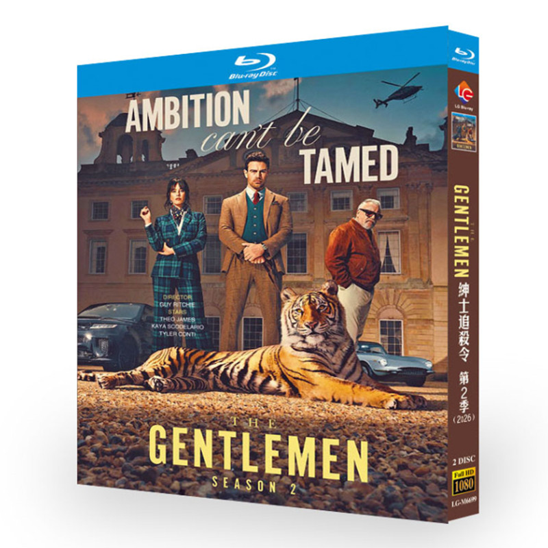 海外ドラマ「ジェントルメン シーズン2」 日本語字幕ブルーレイ[Blu-ray-BOX] 2-DISC セオ・ジェームズ カヤ・スコデラリオ