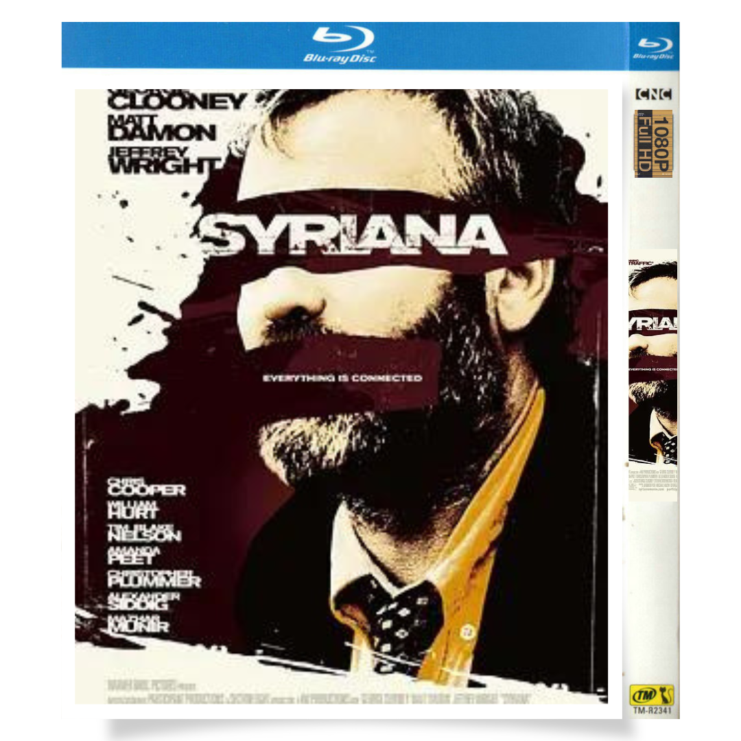 映画「シリアナ」 ブルーレイ[Blu-ray-BOX] 1-DISC ジョージ・クルーニー マット・デイモン
