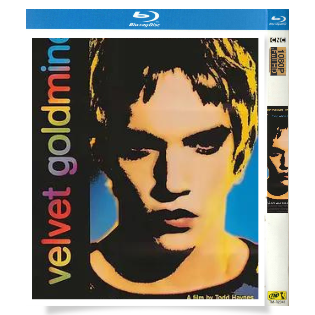 映画「ベルベット・ゴールドマイン」 ブルーレイ[Blu-ray-BOX] 1-DISC ユアン・マクレガー ジョナサン・リース＝マイヤーズ