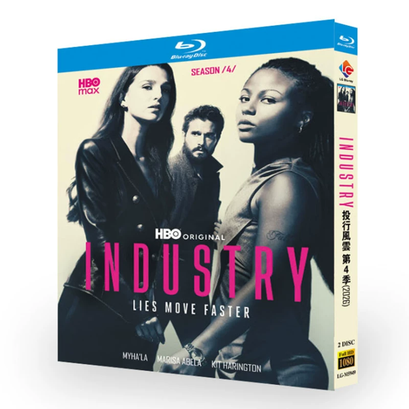 海外ドラマ「インダストリー シーズン4」 ブルーレイ[Blu-ray-BOX] 2-DISC ミカラ・ヘロルド マリサ・アベラ