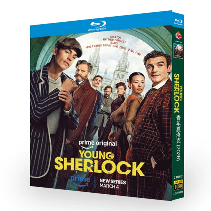 海外ドラマ「ヤング シャーロック オックスフォード事件簿」 日本語字幕ブルーレイ[Blu-ray-BOX] 2-DISC ヒーロー・ファインズ＝ティフィン ドーナル・フィン
