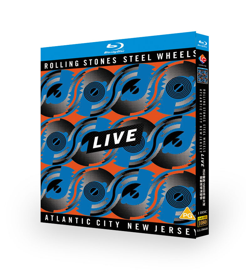 「The Rolling Stones - Steel Wheels Live From Atlantic City, NJ, 1989」 ブルーレイ[Blu-ray-BOX] 1-DISC