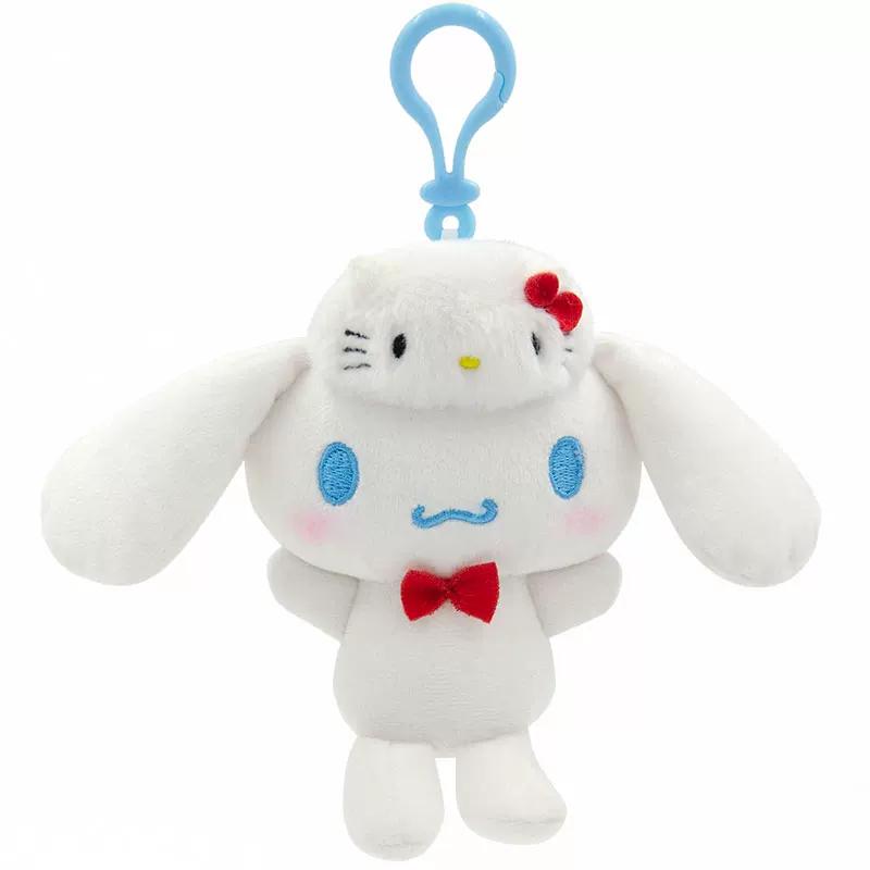 【50周年限定】サンリオ シナモロール マスコット ハローキティ 50th 帽子 9cm
