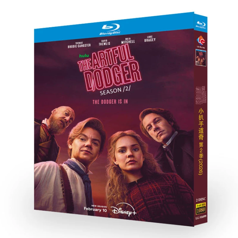 海外ドラマ「アートフル・ドジャー シリーズ2」 日本語字幕ブルーレイ[Blu-ray-BOX] 2-DISC 製作：