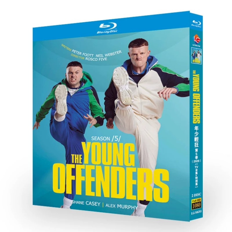 海外ドラマ「The Young Offenders Season 5 (2026)」 ブルーレイ[Blu-ray-BOX] 2-DISC アレックス・マーフィー クリス・ワリー