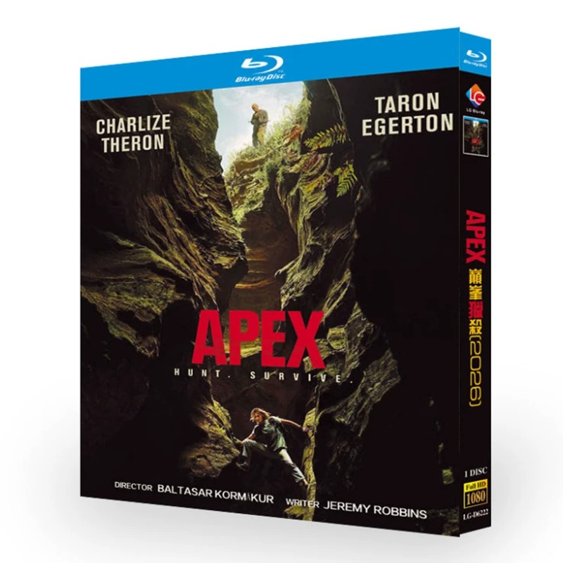 映画「エイペックス・プレデター」 日本語字幕ブルーレイ[Blu-ray-BOX] 1-DISC シャーリーズ・セロン タロン・エガートン