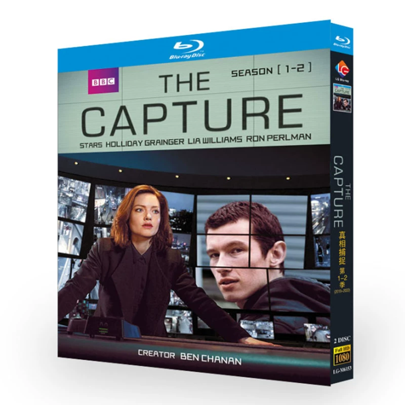 海外ドラマ「ザ・キャプチャー 歪められた真実 シリーズ1-2」 ブルーレイ[Blu-ray-BOX] 2-DISC ホリデイ・グレインジャー カラム・ターナー