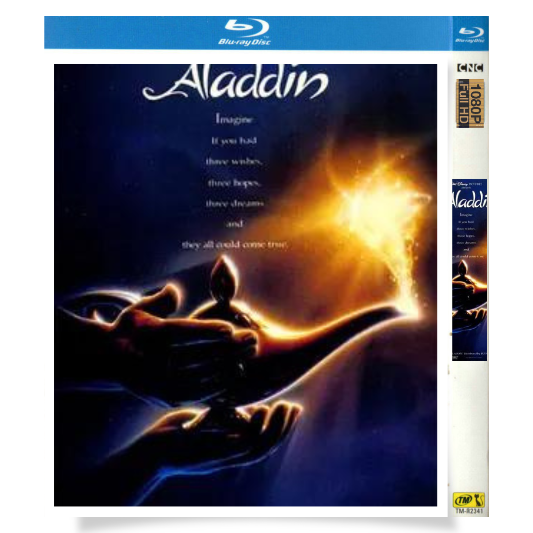 映画「アラジン（1992）」 ブルーレイ[Blu-ray-BOX] 1-DISC スコット・ウェインガー ロビン・ウィリアムズ
