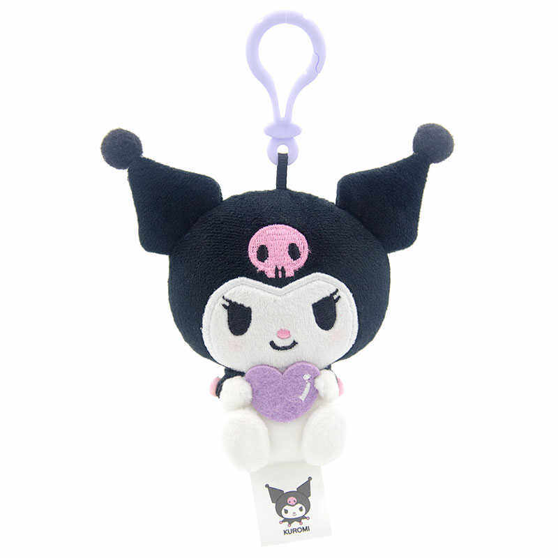 サンリオ クロミ ぬいぐるみ マスコット ハート 9cm キーホルダー