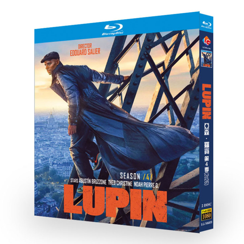 海外ドラマ「Lupin/ルパン パート4」 ブルーレイ日本語字幕[Blu-ray-BOX] 2-DISC オマール・シー アントワーヌ・グーレリ