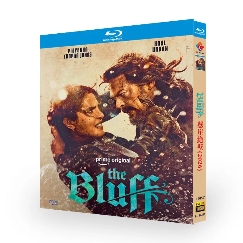 映画「ザ・ブラフ ブラッディ・メアリーの戦い」 日本語字幕ブルーレイ[Blu-ray-BOX] 1-DISC プリヤンカー・チョープラー カール・アーバン