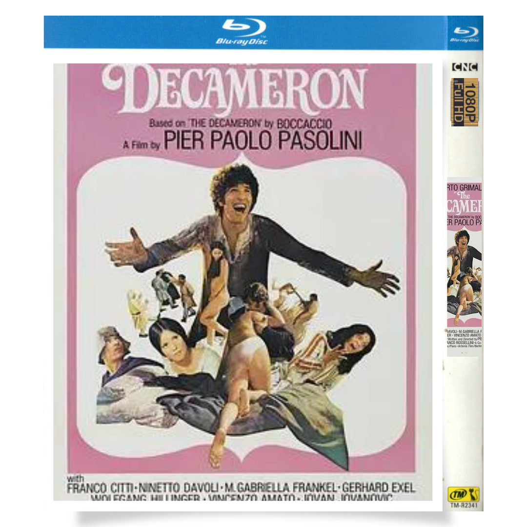 映画「デカメロン」 日本語字幕ブルーレイ[Blu-ray-BOX] フランコ・チッティ ニネット・ダヴォリ