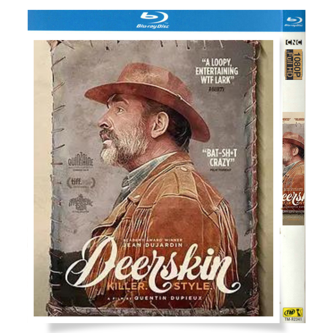 映画「ディアスキン 鹿革の殺人鬼」 ブルーレイ[Blu-ray-BOX] 1-DISC ジャン・デュジャルダン アデル・アエネル