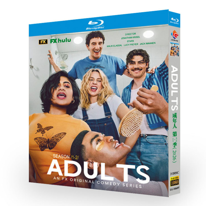 海外ドラマ「アダルトシリーズ1」 日本語字幕ブルーレイ[Blu-ray-BOX] 3-DISC マリク・エラサール ルーシー・フライヤー