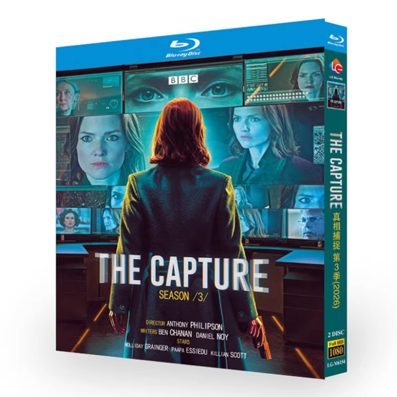 海外ドラマ「ザ・キャプチャー シーズン3」 ブルーレイ[Blu-ray-BOX] 2-DISC ホリデイ・グレインジャー パパ・エッシード