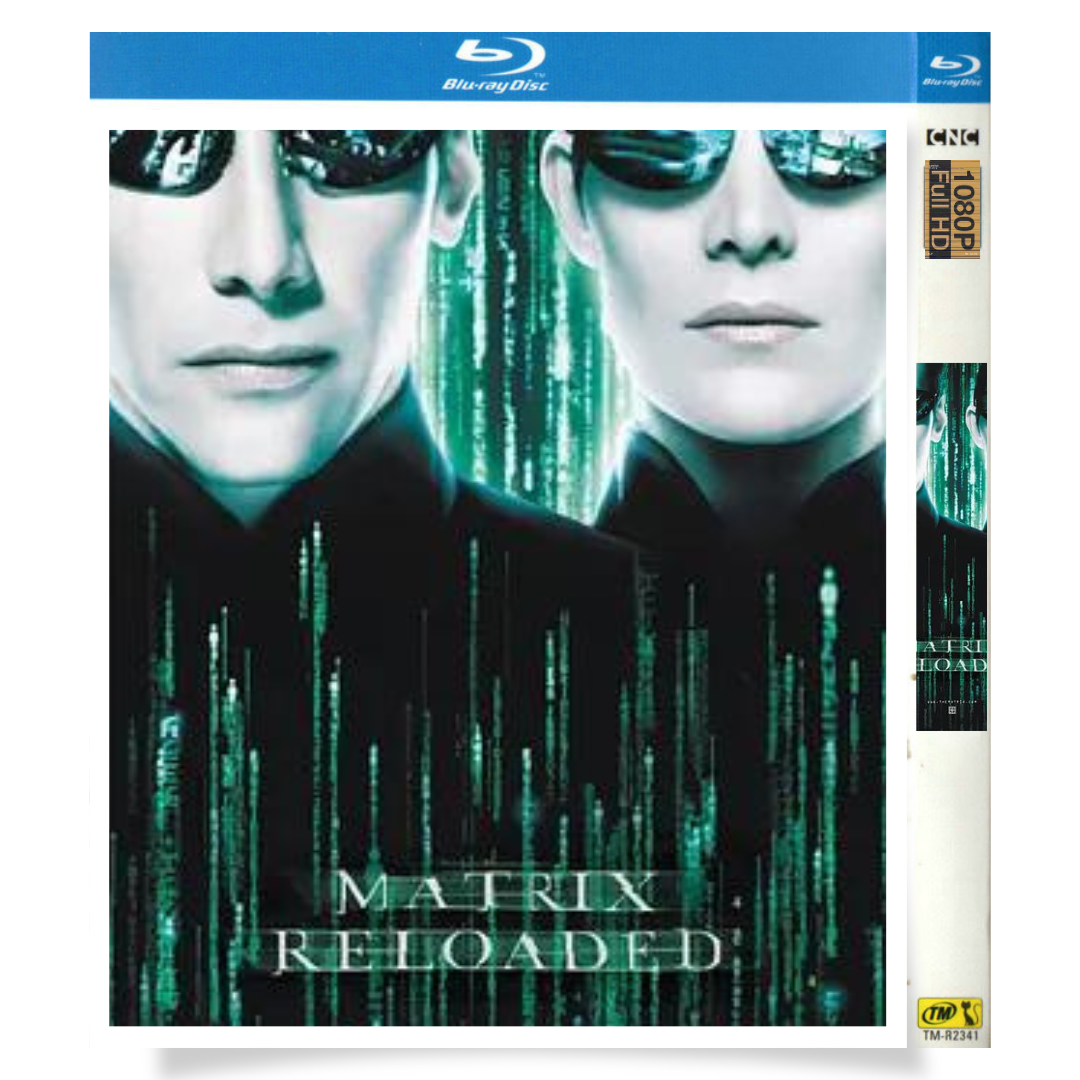 映画「マトリックス リローデッド」 日本語字幕ブルーレイ[Blu-ray-BOX] 1-DISC キアヌ・リーブス ローレンス・フィッシュバーン