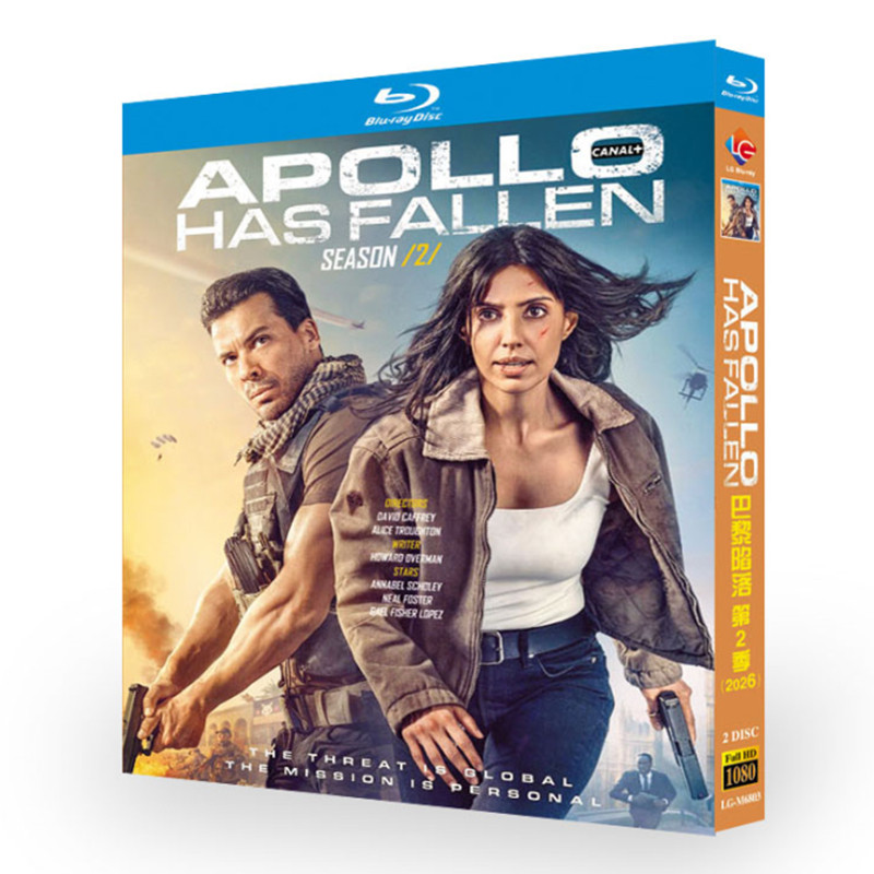 海外ドラマ「Apollo Has Fallen (2026)」 ブルーレイ[Blu-ray-BOX] 2-DISC ヤツェク・コマン リチャード・ドーマー