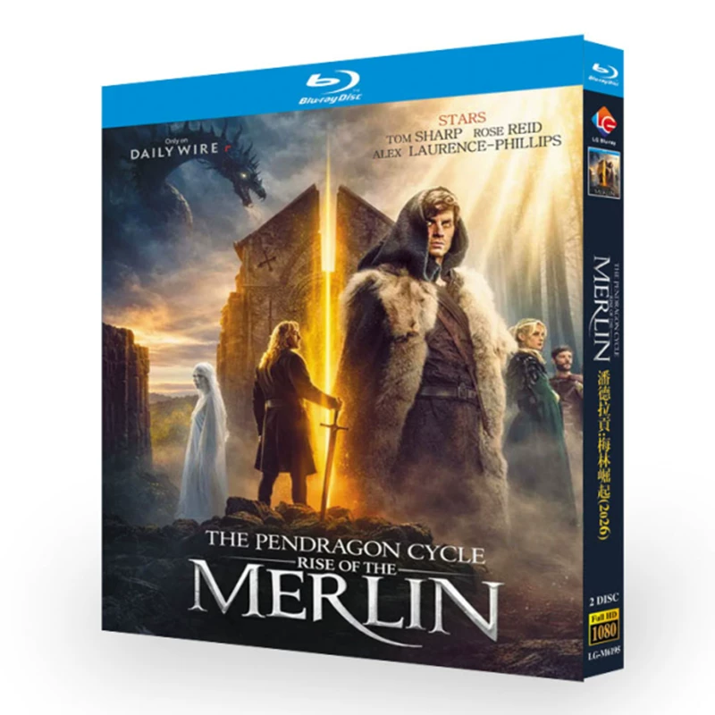 海外ドラマ「The Pendragon Cycle: Rise of the Merlin (2026)」 ブルーレイ[Blu-ray-BOX] 2-DISC ローズ・リード マイルズ・クロホシー