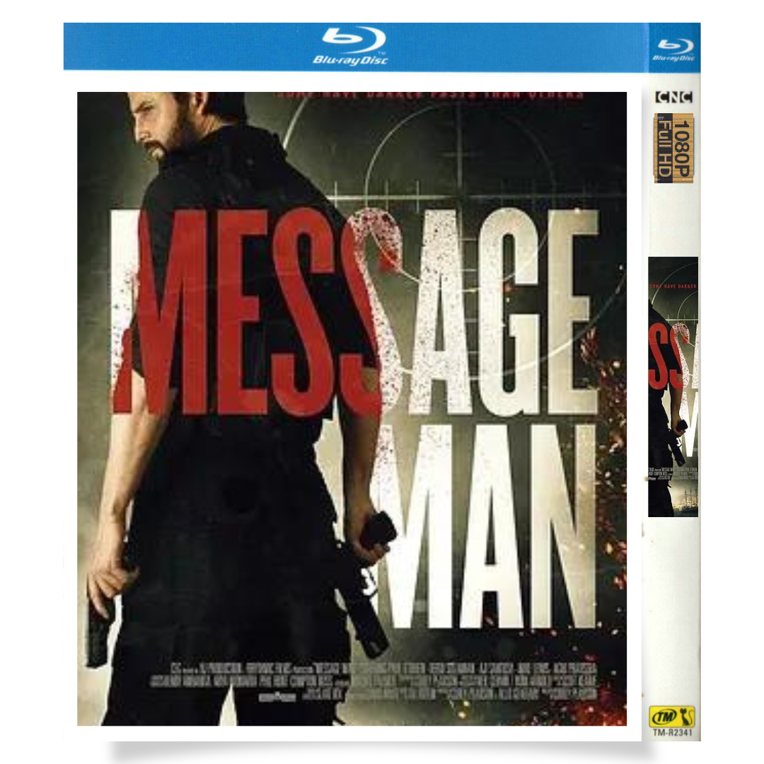 映画「メッセージマン」 ブルーレイ[Blu-ray-BOX] 1-DISC ポール・オブライエン アジ・サントサ