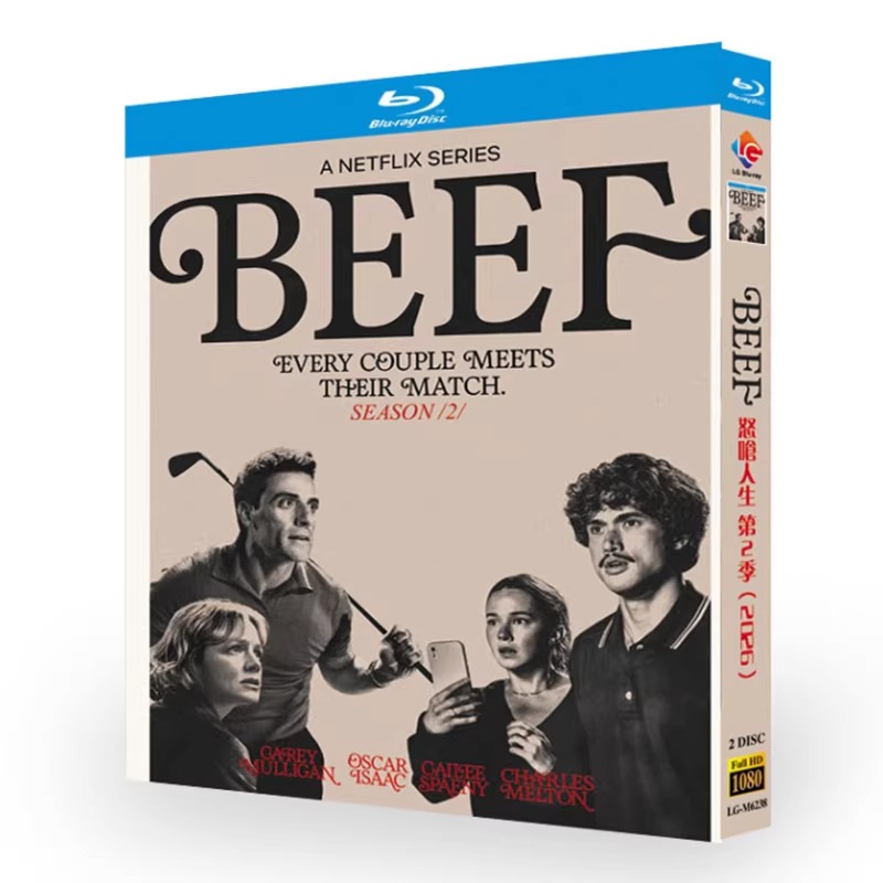 海外ドラマ「「BEEF/ビーフ」シーズン2」 日本語字幕ブルーレイ[Blu-ray-BOX] 2-DISC オスカー・アイザック キャリー・マリガン