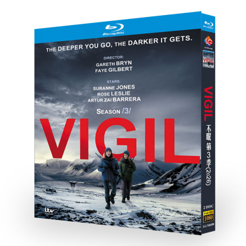 海外ドラマ「Vigil Season 3 (2026)」 ブルーレイ[Blu-ray-BOX] 2-DISC