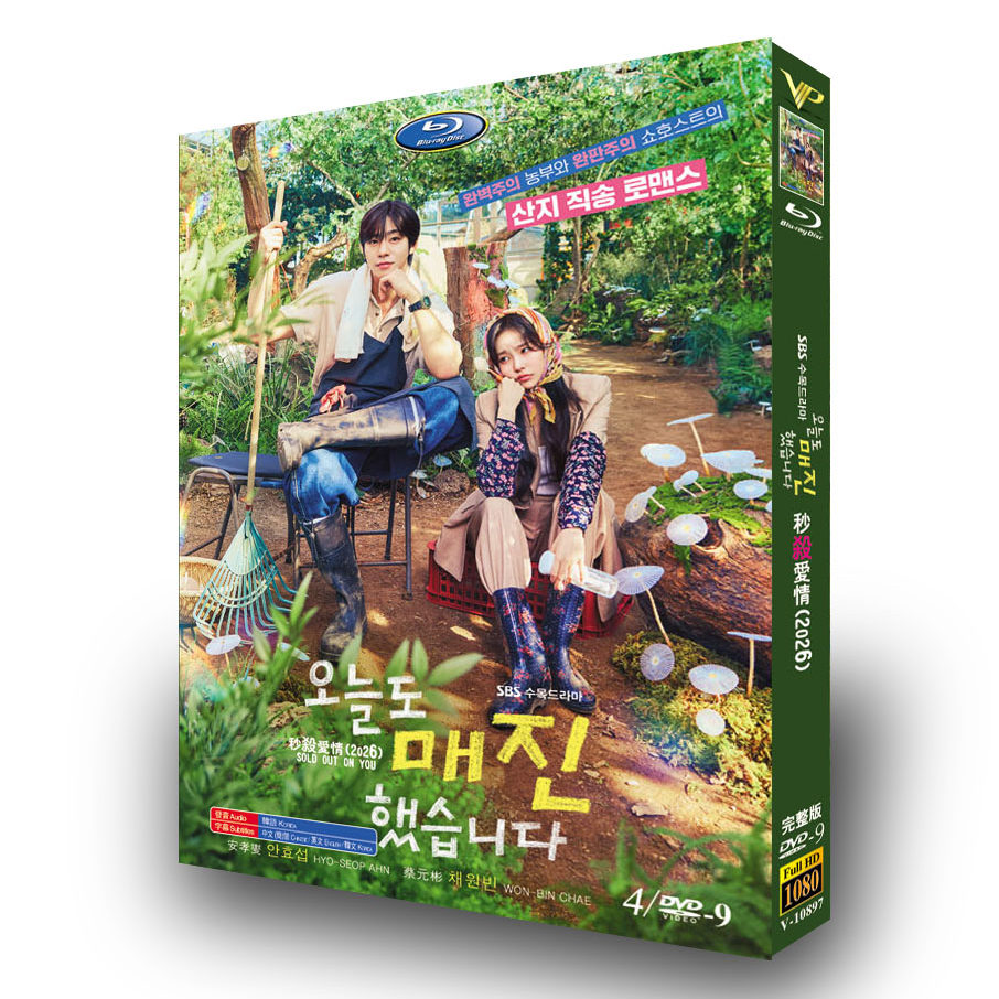 韓国ドラマ「本日も完売しました」 DVD-BOX 4-DISC アン・ヒョソプ チェ・ウォンビン
