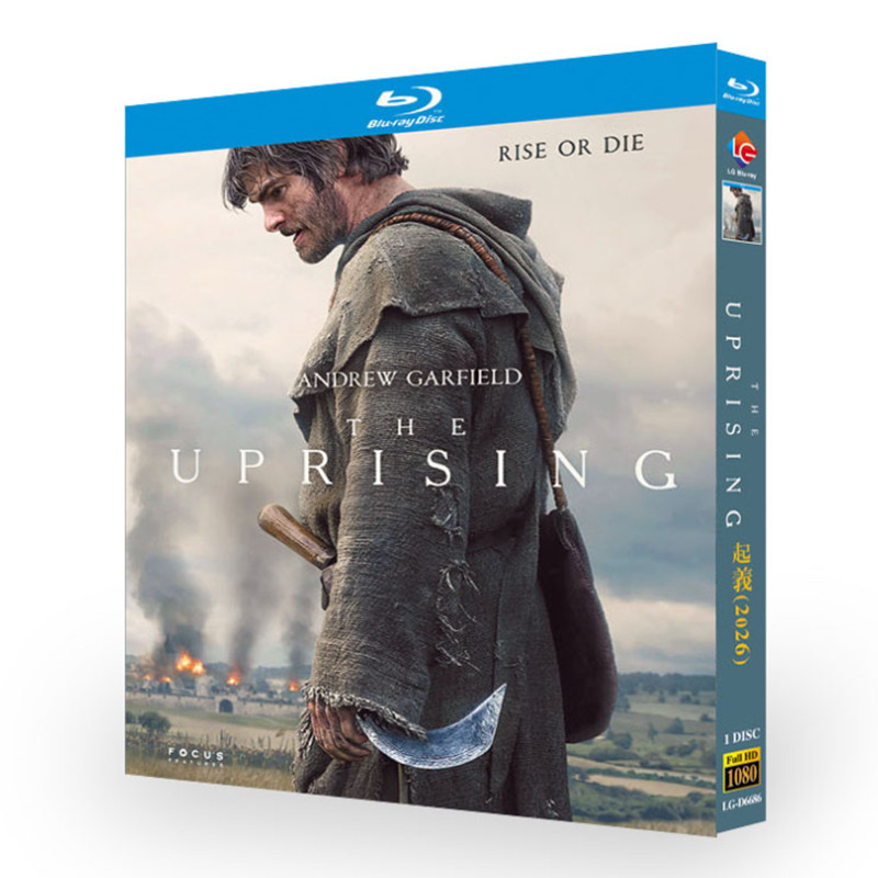 映画「The Uprising (2026)」 日本語字幕ブルーレイ[Blu-ray-BOX] 1-DISC アンドリュー・ガーフィールド ジェイミー・ベル