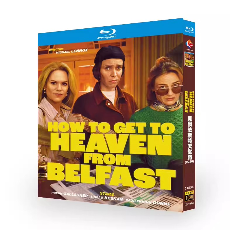 海外ドラマ「ベルファストから天国に行く方法」 日本語字幕ブルーレイ[Blu-ray-BOX] 2-DISC ロイズン・ギャラガー シニード・キーナン