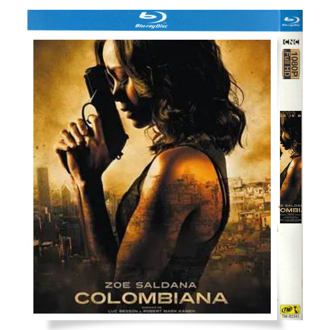 映画「コロンビアーナ」 日本語字幕ブルーレイ[Blu-ray-BOX] 1-DISC ゾーイ・サルダナ マイケル・ヴァルタン