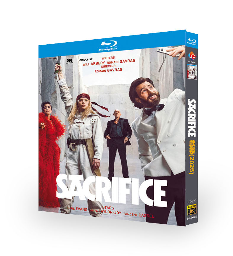 映画「Sacrifice（原題）」 ブルーレイ日本語字幕[Blu-ray-BOX] 1-DISC クリス・エヴァンス アニャ・テイラー＝ジョイ