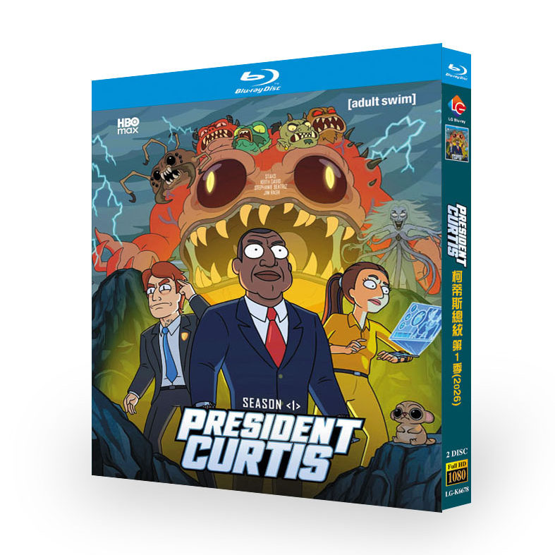 アニメ「カーティス大統領」 ブルーレイ[Blu-ray-BOX] 2-DISC