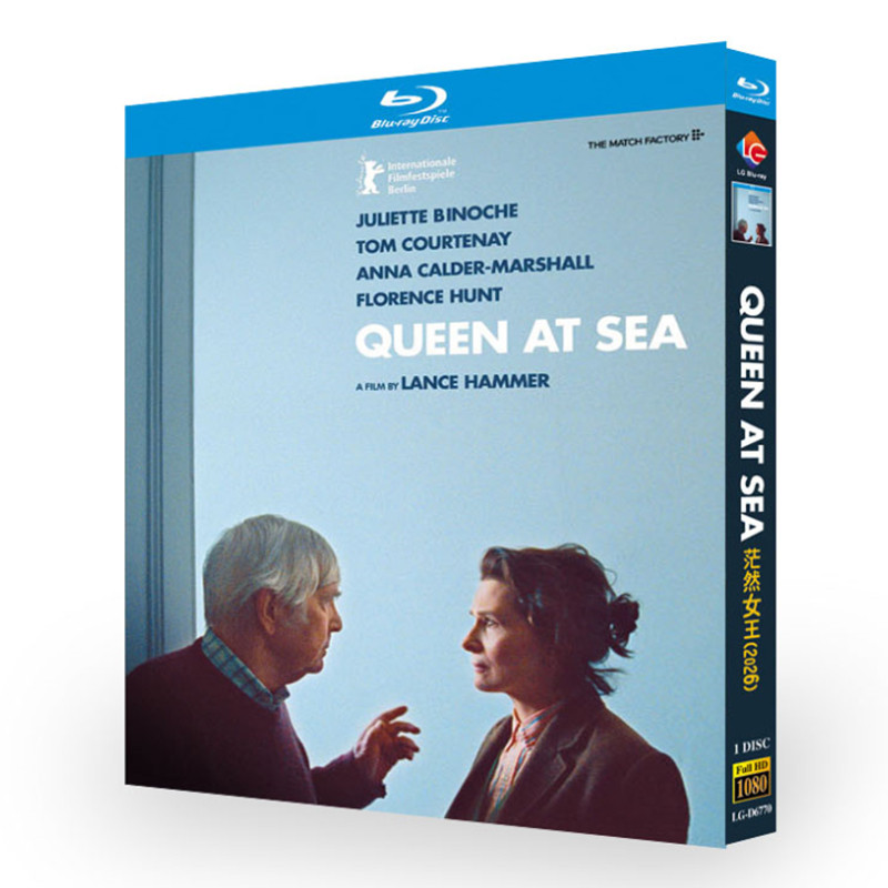 映画「Queen At Sea (2026)」 ブルーレイ日本語字幕[Blu-ray-BOX] 1-DISC ジュリエット・ビノシュ アンナ・コールダー＝マーシャル