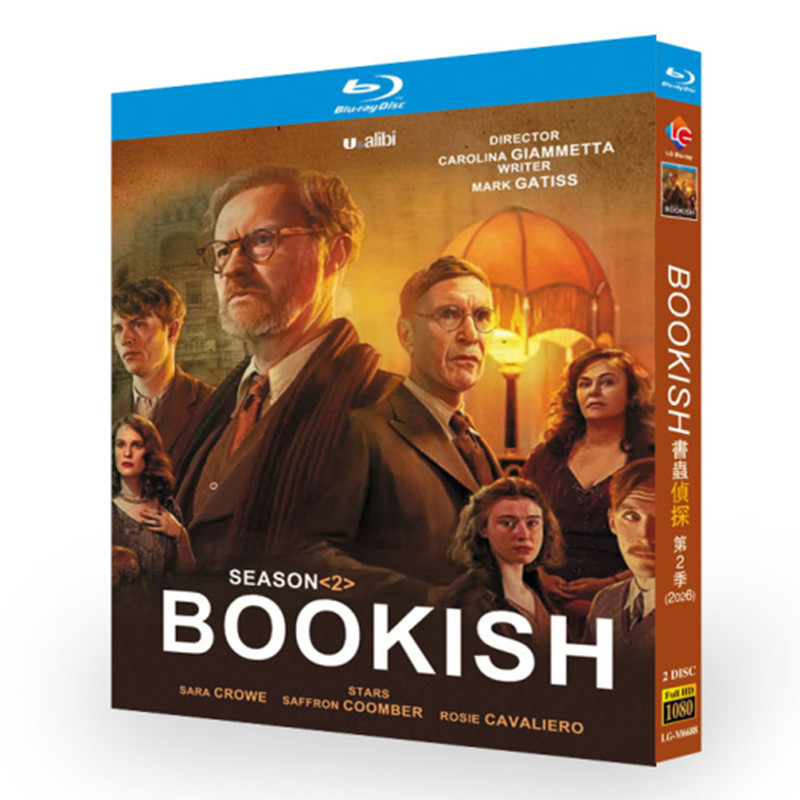 海外ドラマ「書店探偵ブック」 ブルーレイ[Blu-ray-BOX] 2-DISC-DISC