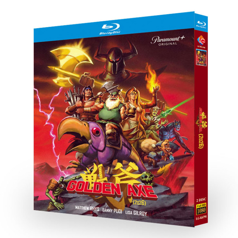 アニメ「ゴールデンアックス」 ブルーレイ[Blu-ray-BOX] 2-DISC