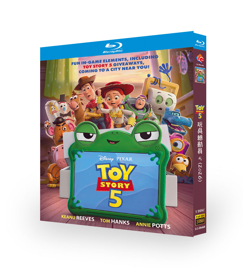 映画「トイ・ストーリー5」 日本語字幕ブルーレイ[Blu-ray-BOX] 1-DISC トム・ハンクス ティム・アレン