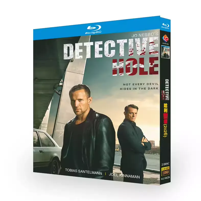 海外ドラマ「Jo Nesbø's Detective Hole (2026)」 日本語字幕ブルーレイ[Blu-ray-BOX] 2-DISC トビアス・サンテルマン ジョエル・キナマン