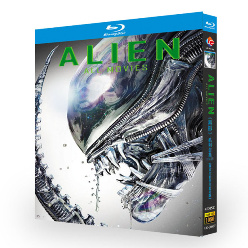 作品集「エイリアン 1979-2025」 日本語字幕ブルーレイ[Blu-ray-BOX] 4-DISC シガニー・ウィーバー トム・スケリット
