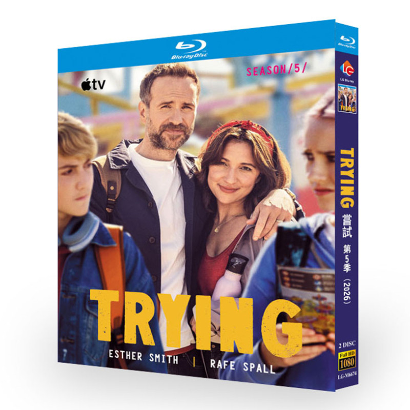 海外ドラマ「Trying 〜親になるステップ〜 - シーズン 5」 日本語字幕ブルーレイ[Blu-ray-BOX] 2-DISC ラフィ・スポール エスター・スミス