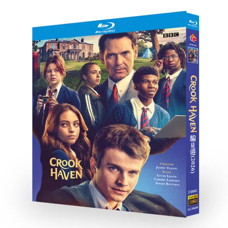海外ドラマ「クルックヘイブン 義賊の学園」 ブルーレイ[Blu-ray-BOX] 2-DISC