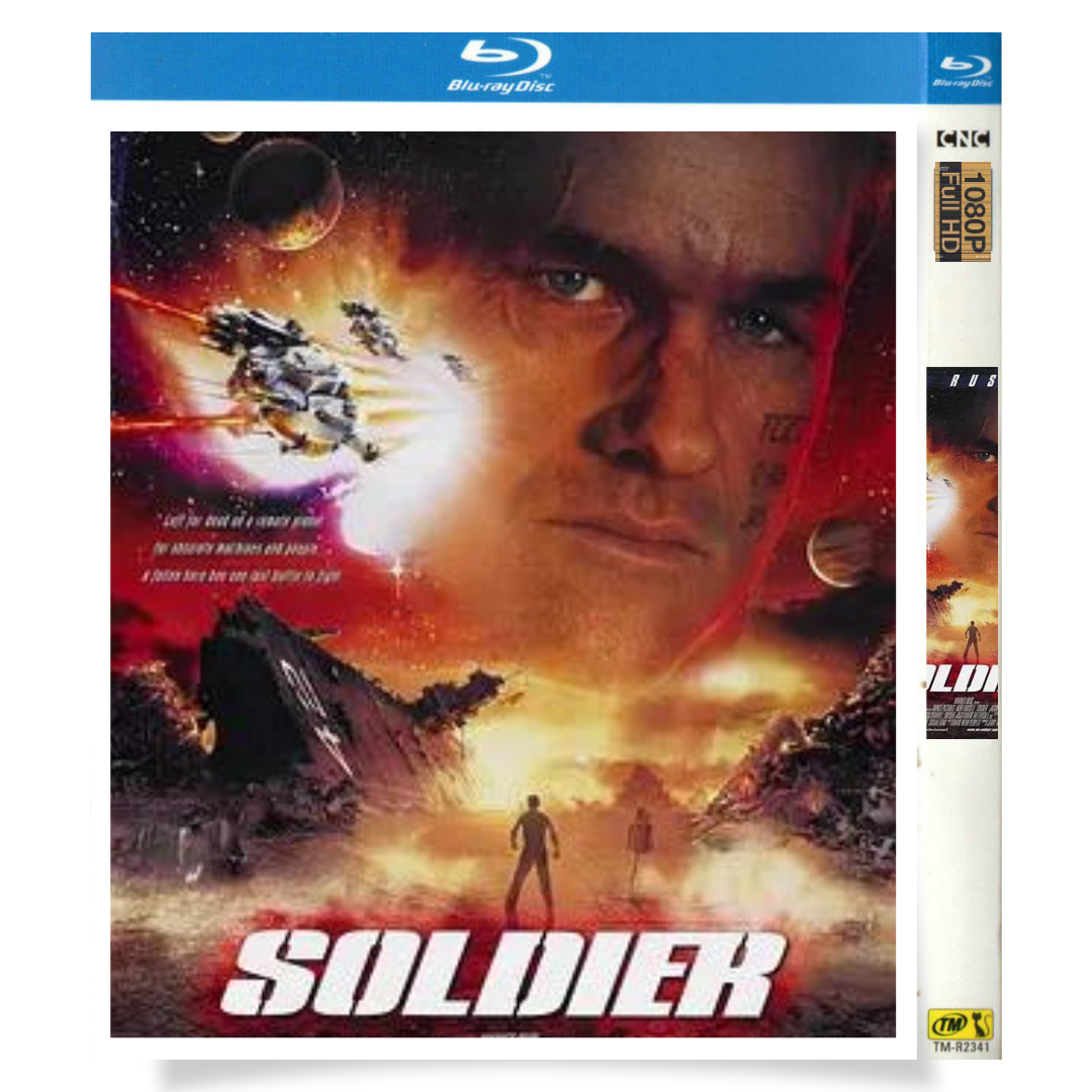 映画「ソルジャー」 日本語字幕ブルーレイ[Blu-ray-BOX] 1-DISC カート・ラッセル ジェイソン・スコット・リー
