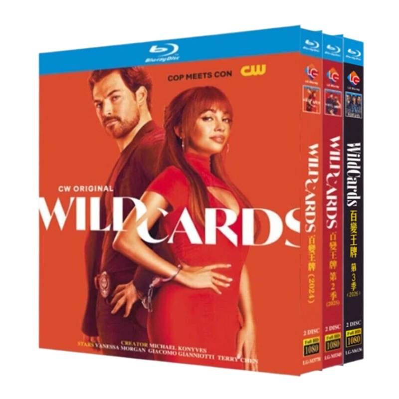 海外ドラマ「Wild Cards Season 3 (2026)」 ブルーレイ[Blu-ray-BOX] 2-DISC ヴァネッサ・モーガン ジャコモ・ジャンニオッティ