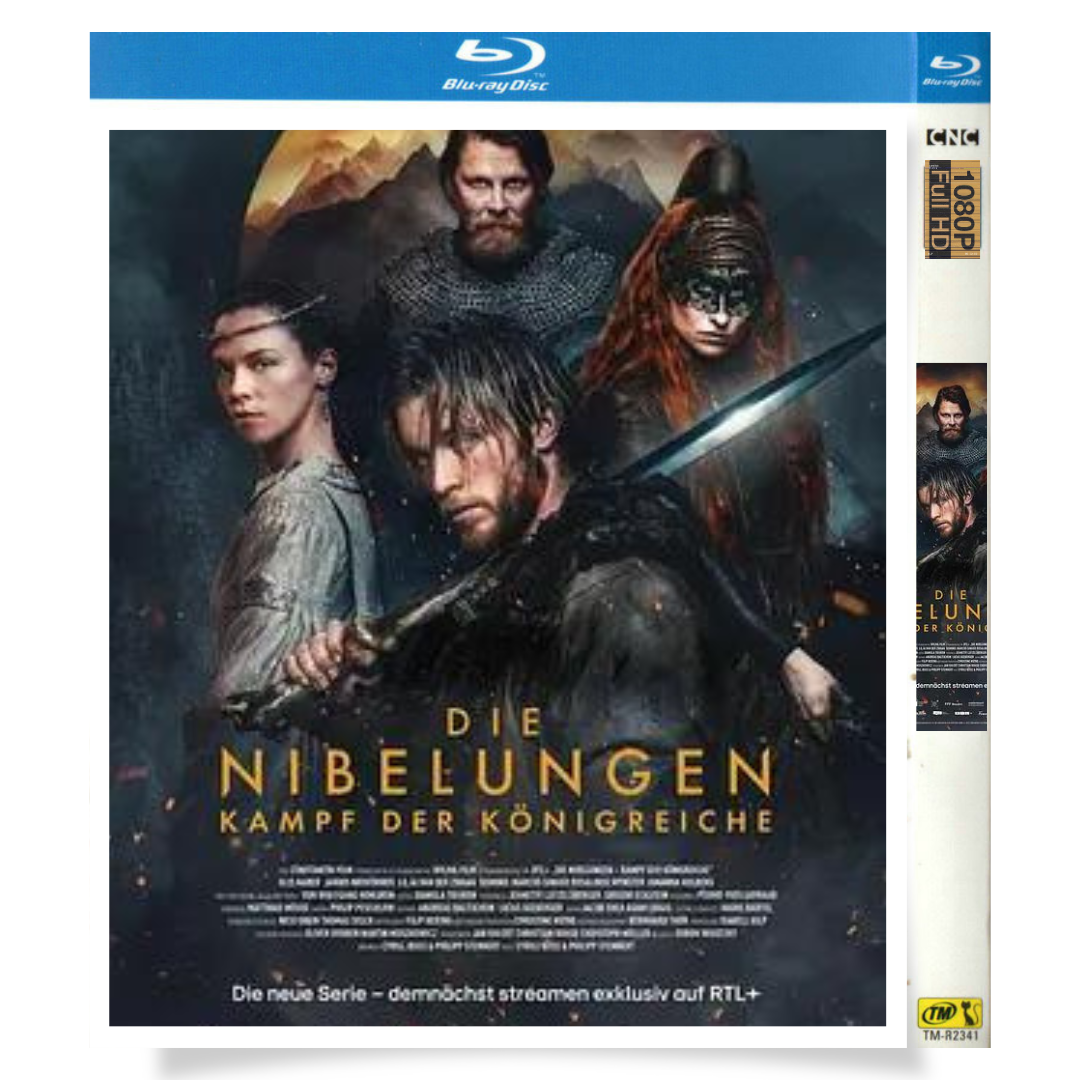 映画「Nibelungen – Kampf der Königreiche (2025)」 2-DISC 吉斯·纳贝 扬尼斯·尼韦纳