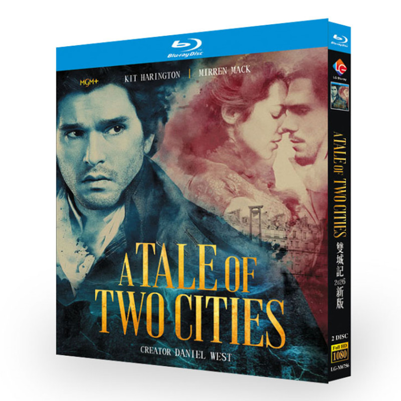 海外ドラマ「二都物語」 日本語字幕ブルーレイ[Blu-ray-BOX] 2-DISC キット・ハリントン ミレン・マック