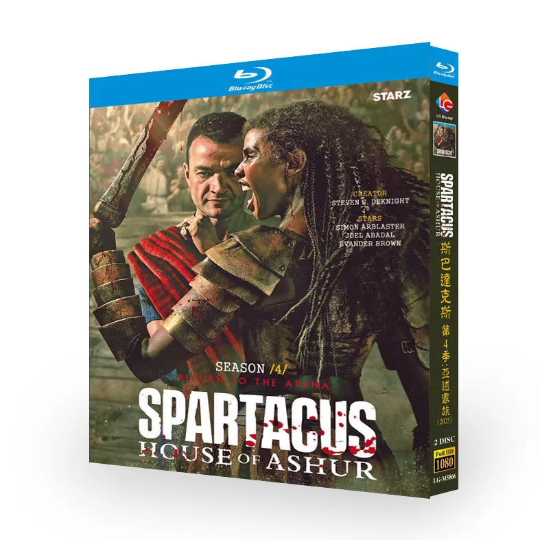 海外ドラマ「スパルタカス: アシュールの家」 ブルーレイ[Blu-ray-BOX] 2-DISC ニック・タラベ グラハム・マクタヴィッシュ