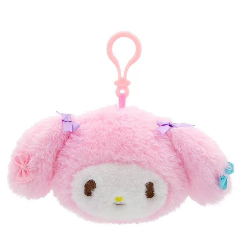 サンリオ マイメロディ フェイスマスコット 9cm ぬいぐるみ キーホルダー